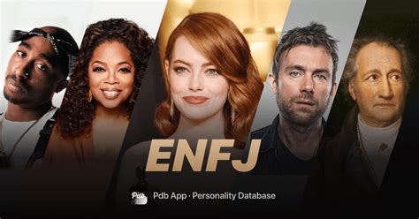 famous enfj personalities